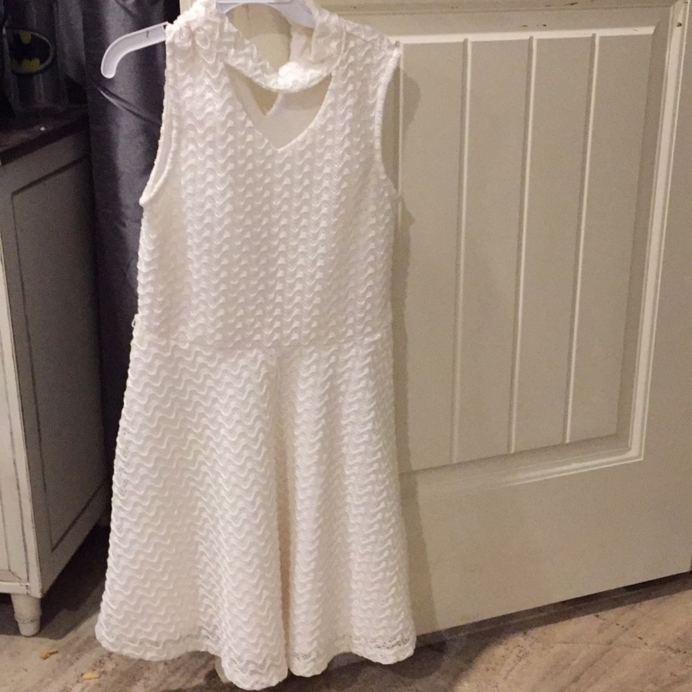 White dress